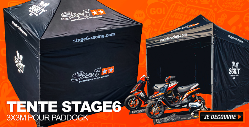 Tente Paddock 3x3 Stage6 MK2 - Équipement moto